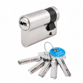 Demi cylindre - 30 x 10 mm - T 60 - varié - laiton poli TESA Sécurité