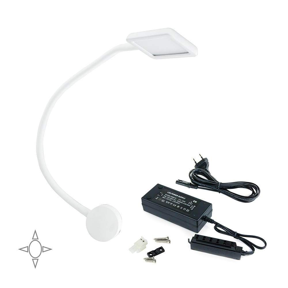 Eclairez votre espace créatif avec la lampe LED flexible LC-28K.