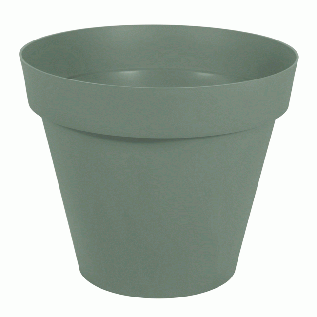 Pot rond vert laurier - diamètre 100 cm - 356 litres - Toscane 13634 - Bricozor.gif EDA PLASTIQUES