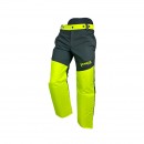 Pantalon de débroussaillage noir et jaune fluo LURE FRANCITAL