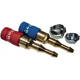 Kit de coupleurs rapides sans ARPF oxygène/gaz combustible pour tuyau LE LORRAIN