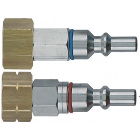 Kit d'embouts mâles oxygène / gaz combustible pour chalumeau LE LORRAIN