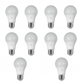 Lot de 10 Ampoules LED standard E27 ASLO