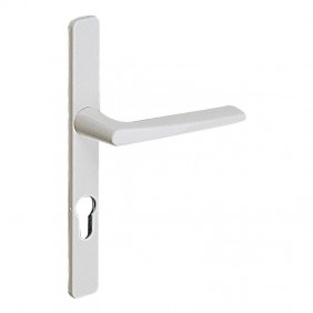 Poignées de porte pour plaque - alu blanc - Riviera VACHETTE