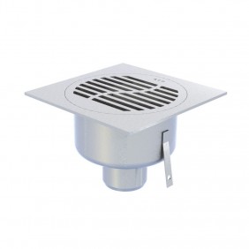 Siphon Inox - acier inoxydable brossé - Showerdrain Design ACO