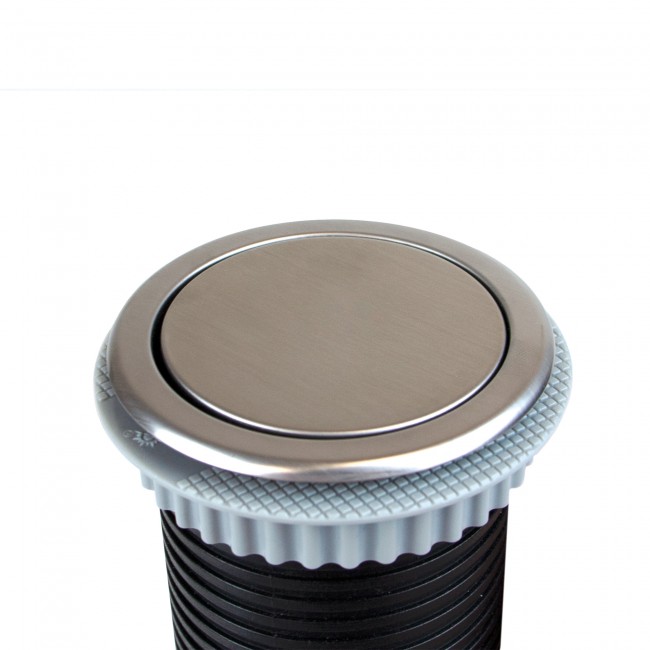 Multiprises à encastrer - rétractable - 4 prises - Vertikal Push 60 - Bricozor 1.jpg EMUCA