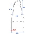 Schéma Banc de douche avec poignées PELLET 047678 PELLET ASC