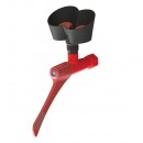Lave-yeux de sécurité mural - alimentation encastrée - 1 jet + manette PRESTO