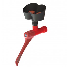 Lave-yeux de sécurité mural - alimentation encastrée - 1 jet + manette PRESTO