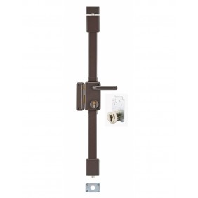 Serrure en applique 3 points - A2P* - à fouillot - G - BelugaCP marron FTH THIRARD