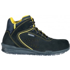 Chaussures de sécurité hautes FAIR PLAY S1PS FO SR - noir et jaune COFRA