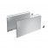 Côtés pour tiroir casserolier AvanTech You argent - hauteur 251 mm