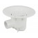 Siphon nu pour sols souples - sortie verticale ou horizontale