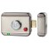 Serrure électrique en applique avec bouton moleté - réversible