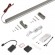 Kit barre penderie Luxe LED NeonLynx V et détecteur de mouvement - titane