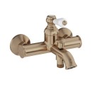 Mitigeur bain-douche rétro - bronze - Louise JACOB DELAFON