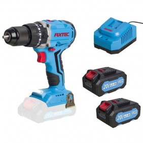 Perceuse visseuse à percussion sans fil 20V - 55Nm + 2 batteries 4Ah - FCD2002LX-2B1C LEMAN