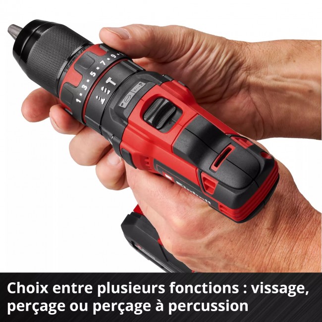 Perceuse à percussion sans fil TE-CD 18:40 Li-i (1x2,0Ah) + 64 accessoires - Power X-Change 5.jpeg EINHELL