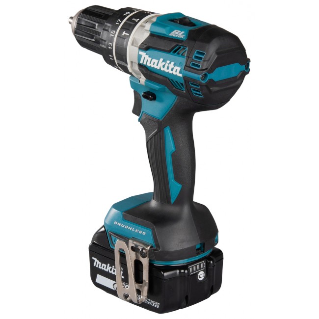 Perceuse visseuse sans fil à percussion 18V - 5 Ah - DHP484RTJ - Bricozor 1.jpg MAKITA
