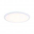Plafonnier LED rond blanc 3000K Atria Shine Backlight PAULMANN