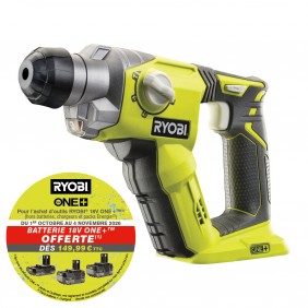 Perforateur sans fil SDS+ 18V ONE+™ - 4 modes - Solo - R18SDS-0 RYOBI