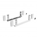 Kit tiroir casserolier AvanTech YOU Inlay - hauteur 187 mm - blanc HETTICH