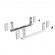 Kit tiroir casserolier AvanTech YOU Inlay - hauteur 187 mm - blanc