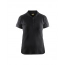 Polo de travail femme en coton 3390 - noir BLAKLADER
