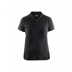 Polo de travail femme en coton 3390 - noir BLAKLADER