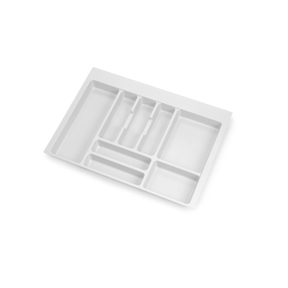 Range-couverts pour tiroirs de 100 cm de large en plastique de couleur  blanche Optima Emuca - Habitium®