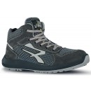 Chaussures hautes de sécurité DEXTER S1P SRC ESD - gris et bleu UPOWER