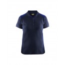 Polo de travail femme en coton 3390 - bleu marine et bleu roi BLAKLADER