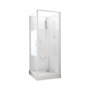 Cabine de douche - porte pivotante - Izibox 2 LEDA