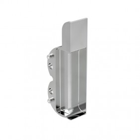 Embase support d'angle M6/4 pour mécanisme oscillo-battants bois FERCO