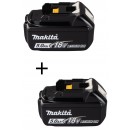 Lot de 2 batteries Makstar Li-Ion 18V - 5Ah -BL1850B MAKITA