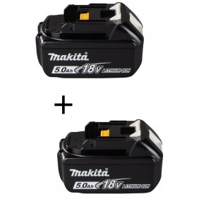 Lot de 2 batteries Makstar Li-Ion 18V - 5Ah -BL1850B MAKITA