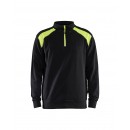 Sweat camionneur avec détail aux épaules - noir et jaune BLAKLADER