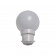 Ampoule LED couleur B22 230V - boîte de 12
