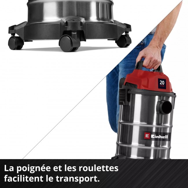Aspirateur eau et poussières - 20L - puissance 900W - TC-VC 2045 S 6.jpeg EINHELL