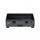 Plancha gaz 2 brûleurs 60cm Gris Cargo - Fusion 60 - Bricozor 1.jpg ENO