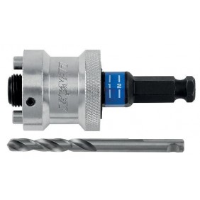 Arbre porte-trépans Snap-Back Quick Chang 5LSB + 1 foret pilote HSS - scies 14 à 30mm LENOX