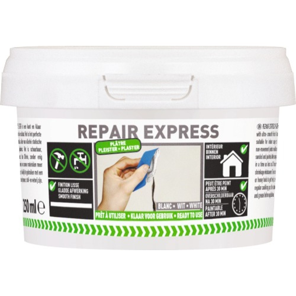 Enduit de rebouchage - acrylique - Repair Express Plâtre SOUDAL