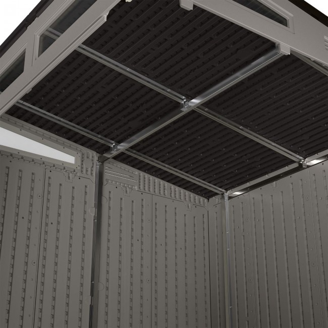 Abri de jardin polyéthylène Modern - 4,88m² - plancher inclus - Bricozor 4.jpg SUNCAST