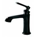 Mitigeur de lavabo rétro noir mat - sur plage - Lady's PAINI