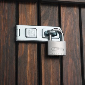 Cadenas à clé varié Titalium™ - anse acier cémenté - 64TI - à l'unité ABUS