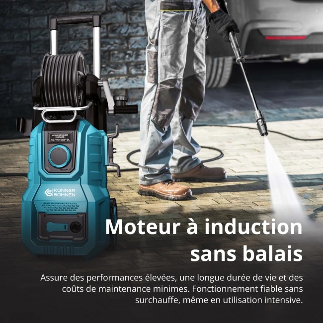 Nettoyeur haute pression 2000W - 160 bar - KS PW160V-BL - Bricozor 2.jpeg KONNER & SOHNEN