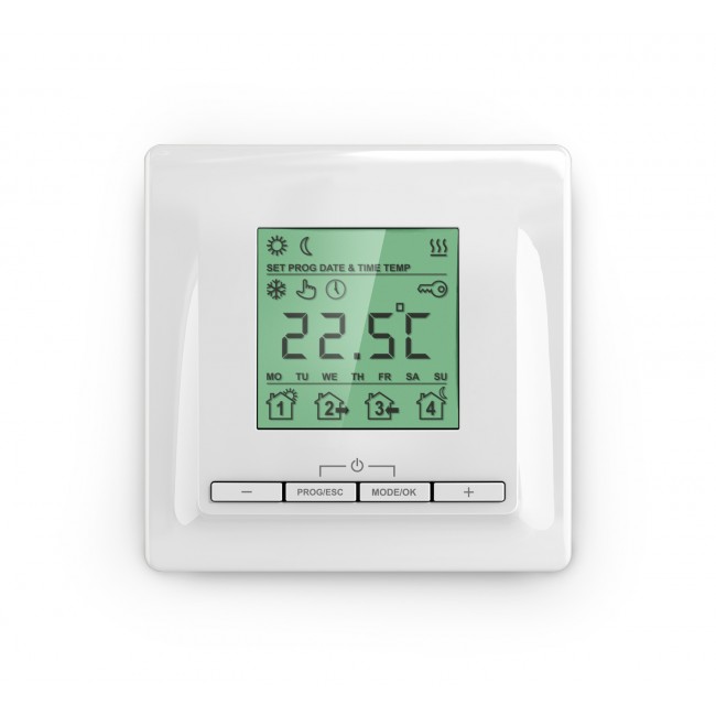 Thermostat digital - capteur de température - TP 520 Neutral BRICOZOR