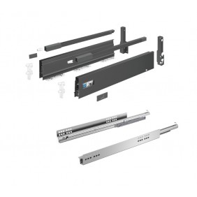 Casserolier InnoTech Atira avec coulisses Push To Open 30 kg H144 mm HETTICH