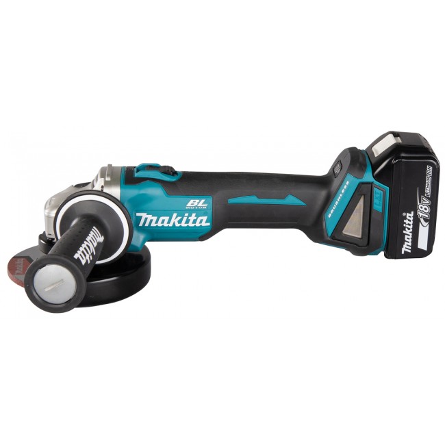 Meuleuse sans fil LXT® 18V - Ø125mm - 2 batteries 5Ah + chargeur - DGA504RTJ - Bricozor.jpg MAKITA