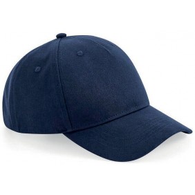 Casquette 5 pans en coton bio BF062N taille unique - bleu navy BRICOZOR